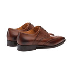 Felix Leather Wingtip Brogue Shoes // Medium Brown (US: 7)