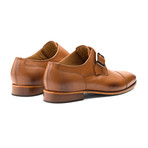 William Leather Monkstrap Shoes // Tan (US: 13)