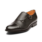 William Leather Monkstrap Shoes // Black (US: 9)