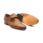 William Leather Monkstrap Shoes // Tan (US: 11)