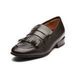 Belgian Loafers with Fringes // Black (US: 10)