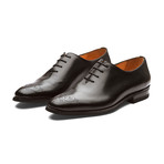 Wholecut Oxford Leather Shoes // Black (US: 9)