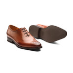 Wholecut Oxford Leather Shoes // Cognac (US: 9)