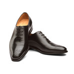 Wholecut Oxford Leather Shoes // Black (US: 13)