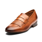 Belgian Loafers with Fringes // Tan (US: 9)