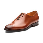 Wholecut Oxford Leather Shoes // Cognac (US: 12)