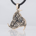 Bronze Viking Collection // Odin Horn Pendant
