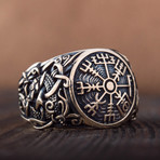 Bronze Viking Collection // Mammen Ornament Signet + Vegvisir (9)