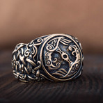 Bronze Viking Collection // Mammen Ornament Signet + Ravens (11)