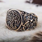 Bronze Viking Collection // Mammen Ornament Signet + Yggdrasil (10)