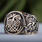 Bronze Viking Collection // Mammen Ornament Signet + Sleipnir (7)