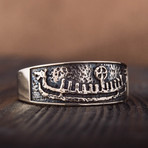 Bronze Viking Collection // Viking Longboat Ring // Bronze (6)