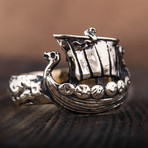 Bronze Viking Collection // Viking Ship Ring (9)