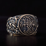 Bronze Viking Collection // Mammen Ornament Signet + Yggdrasil (6)
