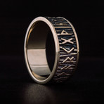 Bronze Viking Collection // Elder Futhark Ring // V2 (6)
