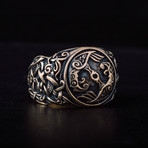 Bronze Viking Collection // Mammen Ornament Signet + Ravens (10)