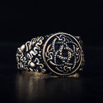 Bronze Viking Collection // Oak Leaves Signet + Jormungandr (10)
