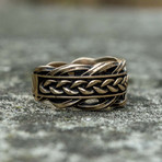 Bronze Viking Collection // Viking Knit Ring (6)