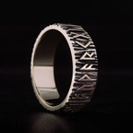 Bronze Viking Collection // Elder Futhark Ring (9)