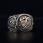 Bronze Viking Collection // Mammen Ornament Signet + Sleipnir (7)