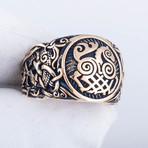 Bronze Viking Collection // Mammen Ornament Signet + Sleipnir (8)
