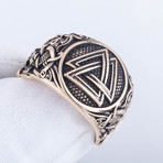 Bronze Viking Collection // Mammen Ornament Signet + Valknut (6)