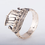 Bronze Viking Collection // Viking Ship Ring (7)