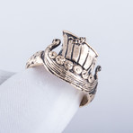 Bronze Viking Collection // Viking Ship Ring (9)
