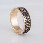 Bronze Viking Collection // Triquetra Band (7)