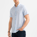 Liam Button Down Shirt // Light Blue (M)
