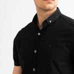 Liam Button Down Shirt // Black (S)