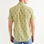 Sandy Button Down Shirt // Yellow (XS)