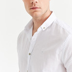Liam Button Down Shirt // White (M)