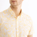 Luke Button Down Shirt // Yellow (XS)