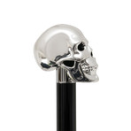 Skull Shoehorn // Black + Silver
