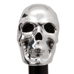 Skull Shoehorn // Black + Silver