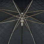 Luxury Umbrella + Swarovski® Knob // Black
