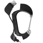 Carbon Carabiner // USB-A to Lightning