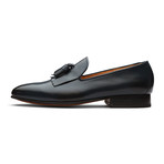 Tassel Loafers With Fringes // Navy (US: 11)