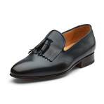 Tassel Loafers With Fringes // Navy (US: 11)