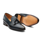 Tassel Loafers With Fringes // Navy (US: 9)