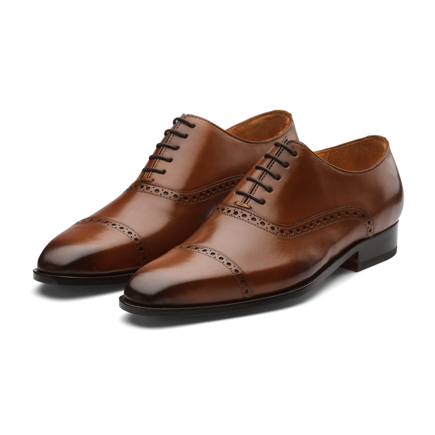 Toecap Brogue Oxford // Brown (US: 10) - 3DM Lifestyle - Touch of Modern