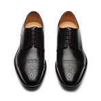 Cap Toe Brogue Derby // Black (US: 7)