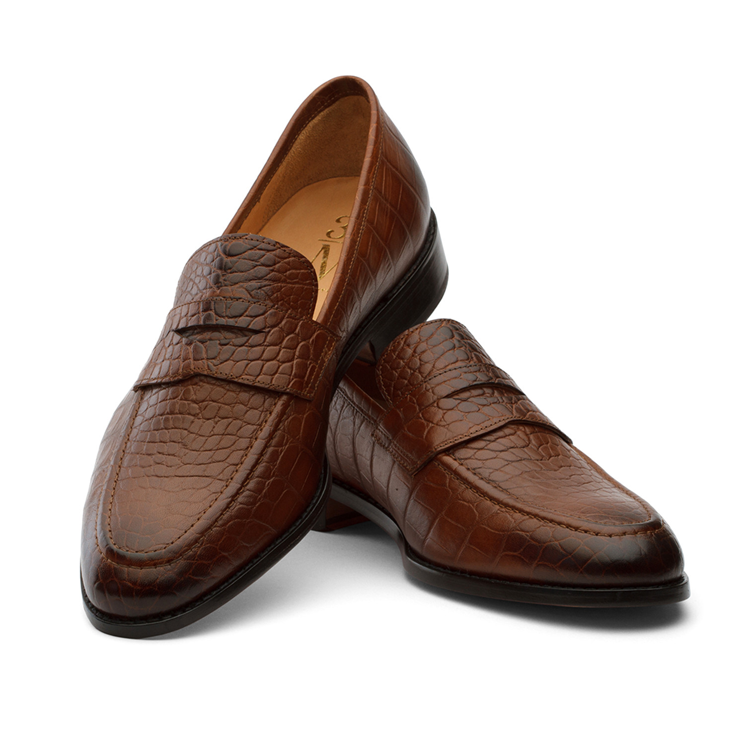 Penny Loafer // Crocodile Brown (US: 7) - 3DM Lifestyle - Touch of Modern