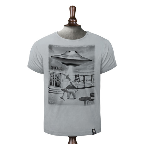 Immovable Object T-shirt // Highrise Gray (XS)