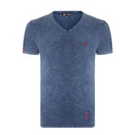 Matthew Tie Dyed T-Shirt // Navy (XS)