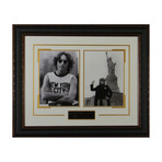 John Lennon // Let's Give Peace A Chance // Facsimile Signature Display