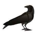 Ravens Edgar // Mini Shelf Unit // Brushed Black