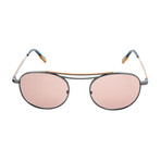 Men's EZ0104 Sunglasses // Shiny Gunmetal + Pink