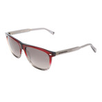 Men's EZ0041 Sunglasses // Bordeaux + Gray